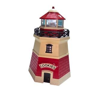VINTAGE FOG HORN LIGHTHOUSE COLLECTIBLE LIGHTHOUSE COOKIE JAR